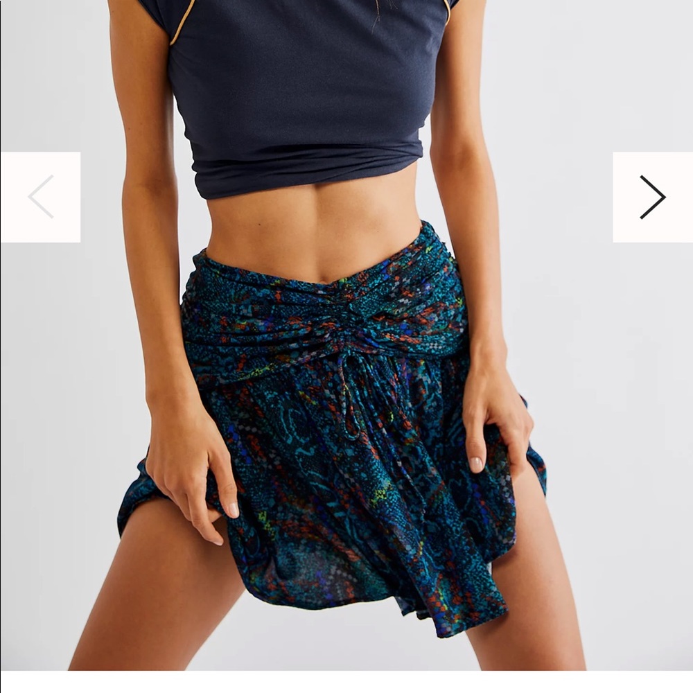 FREE PEOPLE Saturday Sun Mini Skirt